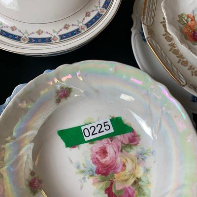 Vintage European China Pieces Lot
