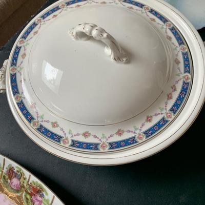 Vintage European China Pieces Lot