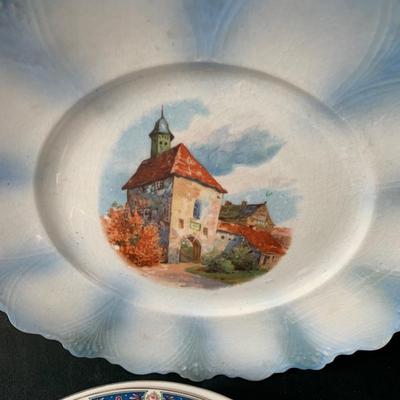 Vintage European China Pieces Lot
