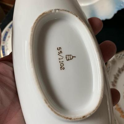 Vintage European China Pieces Lot