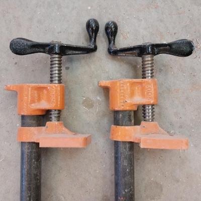 TWO 5FT CLAMPS