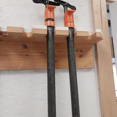 TWO 5FT CLAMPS