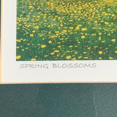 Harry Richardson Signed Art “Spring Blossoms”