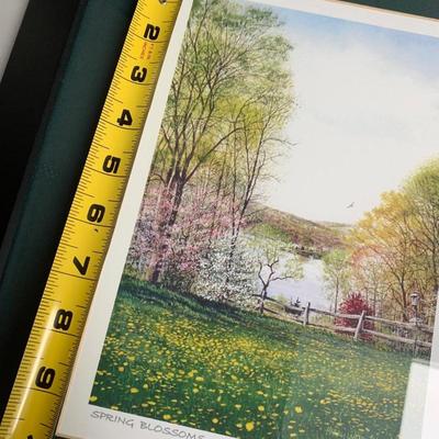 Harry Richardson Signed Art “Spring Blossoms”