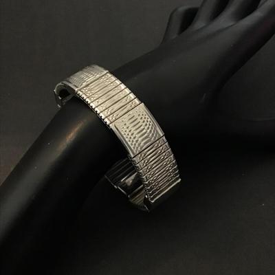 Almante Made in Japan Unisex Collectible Bling Stainless Steel Bracelet