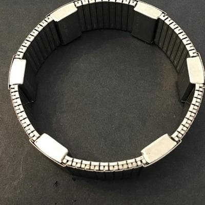 Almante Made in Japan Unisex Collectible Bling Stainless Steel Bracelet