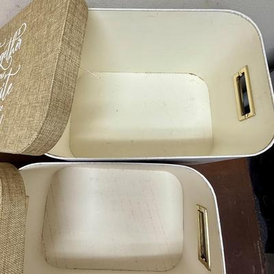 Storage Boxes Containers Heavy paper board box with lids and handles and Wood File boxes