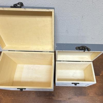Storage Boxes Containers Heavy paper board box with lids and handles and Wood File boxes