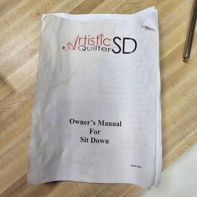 Janome Artistic Quilter SD18 Sit-Down Long-Arm Quilting Machine (BF1-JS)