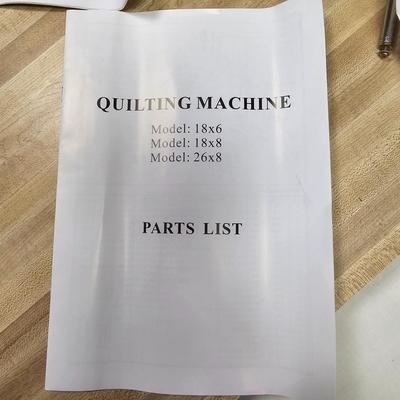 Janome Artistic Quilter SD18 Sit-Down Long-Arm Quilting Machine (BF1-JS)