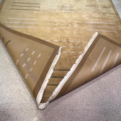 Large Geometric 9’ x 12’ Wool Rug (BD-RG)