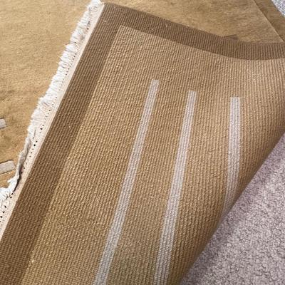 Large Geometric 9’ x 12’ Wool Rug (BD-RG)
