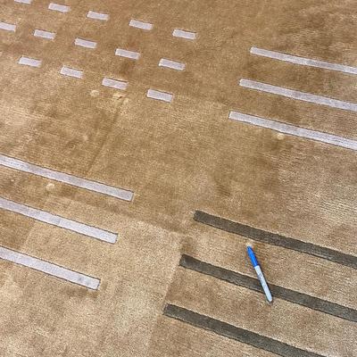 Large Geometric 9’ x 12’ Wool Rug (BD-RG)