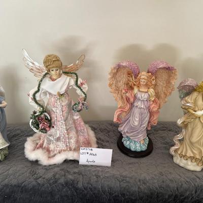 Sale Photo Thumbnail #262: Lot Contains:
4 Unique and Beautiful Angels
(see photos)