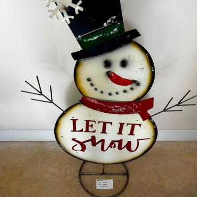 Let It Snow Snowman!