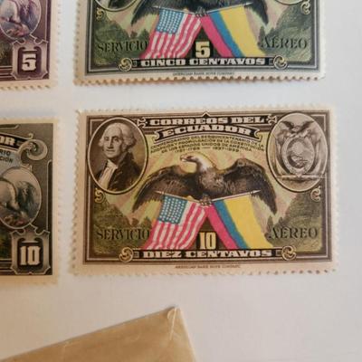 Ecuadorian Stamps Celebrating the Sesquicentenario