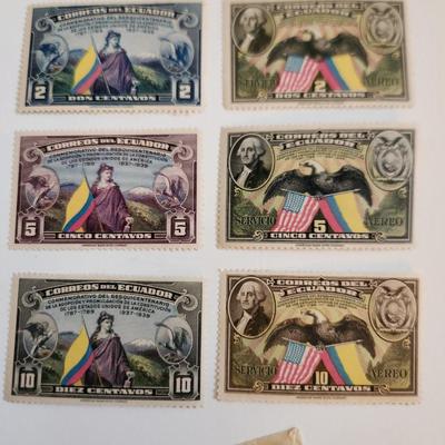 Ecuadorian Stamps Celebrating the Sesquicentenario