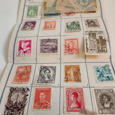 Mini International Stamp Collection