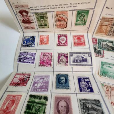 Mini International Stamp Collection