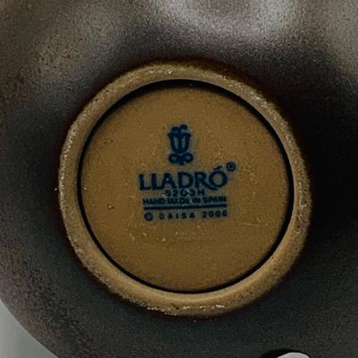 LOT 6: Lladro Panther on a Ball Figurine