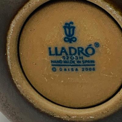 LOT 6: Lladro Panther on a Ball Figurine