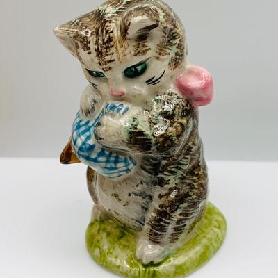 LOT 13: Assortment of Cats and Dog Porcelain Figurines by Beswick, and More