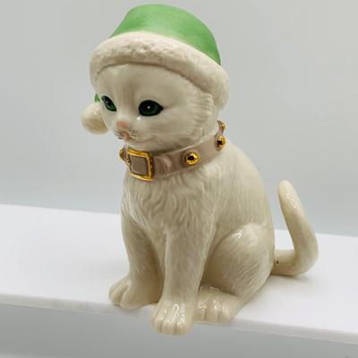 LOT 14: Set of Three (3) Lovely Lenox Porcelain Cats
