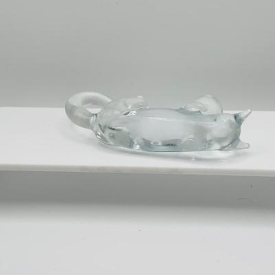 LOT 15: Assortment of Art Glass and Crystal Cat Figures