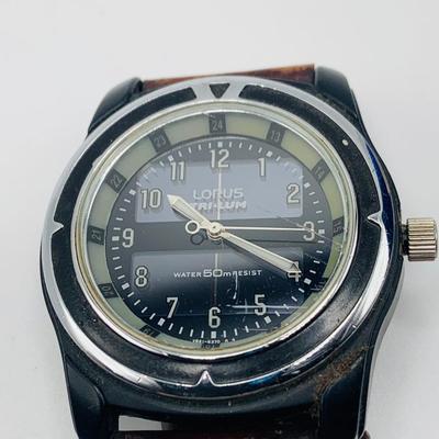 LOT 21: Set of Two (2) Men’s Watches by Oleg Cassini Lorus