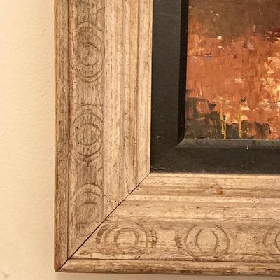 LOT 57: Pair of Framed White Birch Landscape Oil Paintings