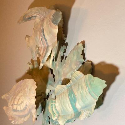 LOT 58: Three Dimensional Hanging Metal Fish Wall Art