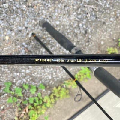 LOT 64: Collection of Four Shakespeare Ugly Stik Fishing Rods