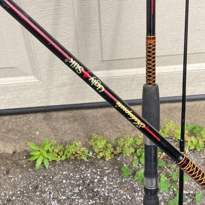 LOT 64: Collection of Four Shakespeare Ugly Stik Fishing Rods