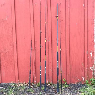 LOT 64: Collection of Four Shakespeare Ugly Stik Fishing Rods