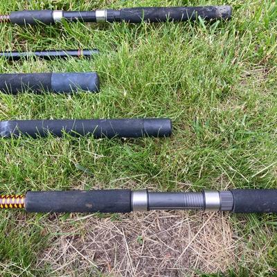 LOT 64: Collection of Four Shakespeare Ugly Stik Fishing Rods