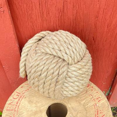 LOT 66: Badland Winches ATV Utility Winch in Original Box, New England Ropes Spool, Rope and Floating Devices