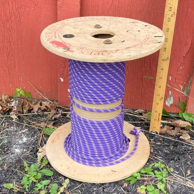 LOT 66: Badland Winches ATV Utility Winch in Original Box, New England Ropes Spool, Rope and Floating Devices