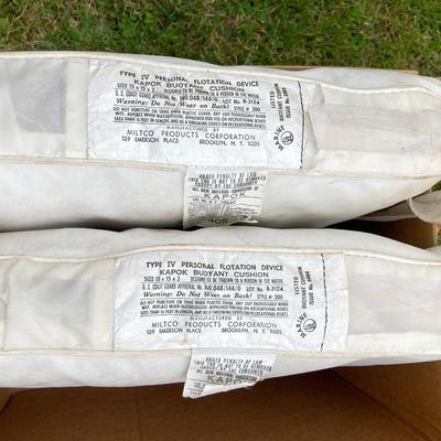 LOT 66: Badland Winches ATV Utility Winch in Original Box, New England Ropes Spool, Rope and Floating Devices