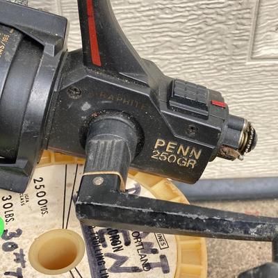 LOT 67: Collection of Fishing Reels (Garcia, Okuma, Penn, Pflueger) and More