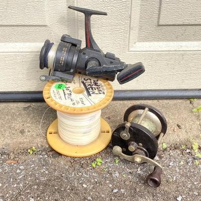 LOT 67: Collection of Fishing Reels (Garcia, Okuma, Penn, Pflueger) and More
