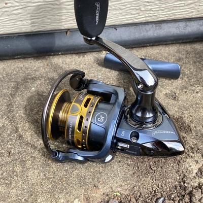 LOT 67: Collection of Fishing Reels (Garcia, Okuma, Penn, Pflueger) and More