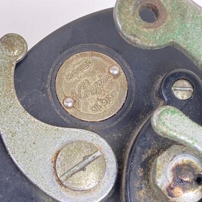 LOT 68: Fishing Reels and Line - (JC Higgins, Quantum, Shakespeare, Shimano and Storm)