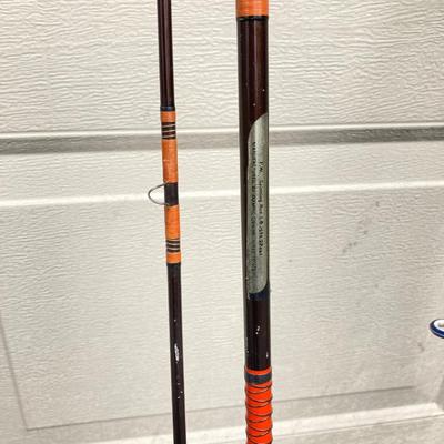 LOT 69: Collection of Fishing Rods - Olympic, Shakespeare Tiger and TICA Graphite