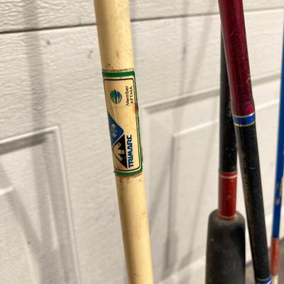 LOT 70: Large Collection of Assorted Sized Fishing Rods - Berkley, Penn, Silstar, Trimarc and More