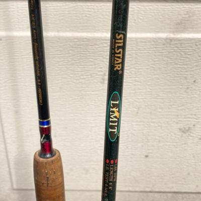 LOT 70: Large Collection of Assorted Sized Fishing Rods - Berkley, Penn, Silstar, Trimarc and More