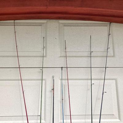 LOT 70: Large Collection of Assorted Sized Fishing Rods - Berkley, Penn, Silstar, Trimarc and More