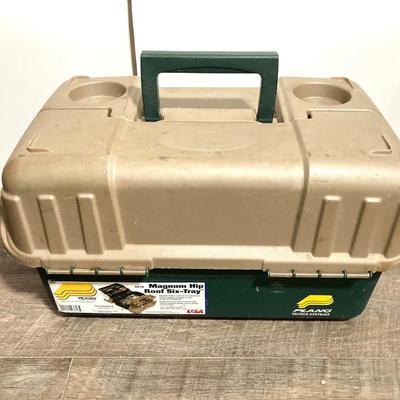 LOT 72: YCM Compass with Three Tackleboxes and Contents