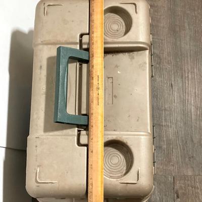 LOT 72: YCM Compass with Three Tackleboxes and Contents