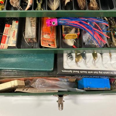 LOT 72: YCM Compass with Three Tackleboxes and Contents