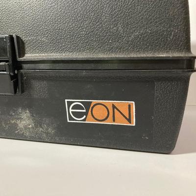 LOT 73: Black EON and Tackle Logic Tackleboxes with Bait, Lures, Tackle and More